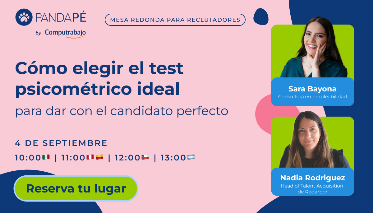 Descubre en este webinar exclusivo cómo elegir el test psicométrico ideal para evaluar candidatos